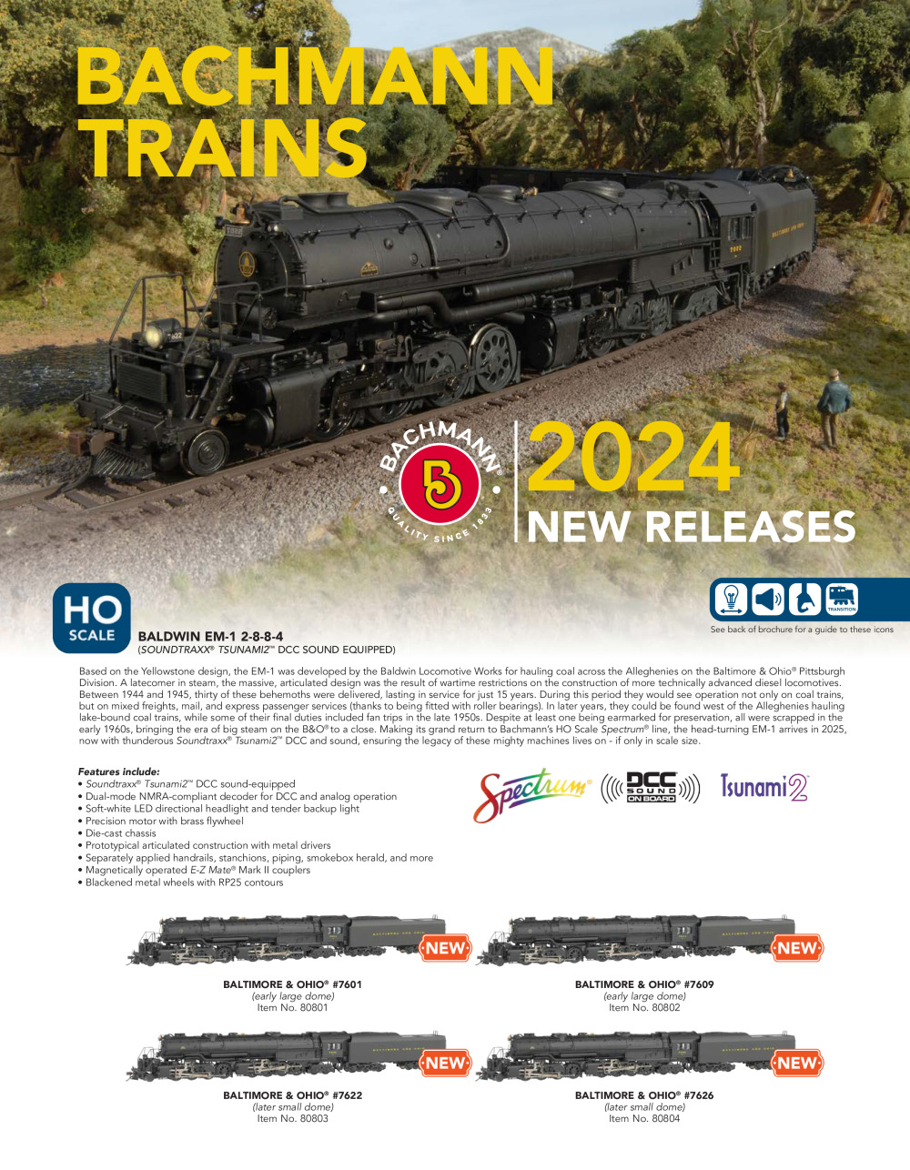 Bachmann - New Releases 2024