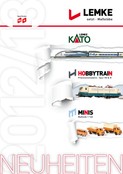 Neuheiten 2012 / 2013 - Lemke Collection / Hobbytrain / KATO