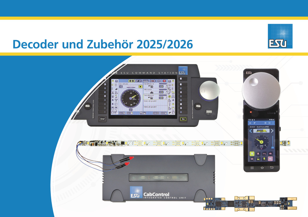 ESU - Decoder und Zubehör 2025/2026