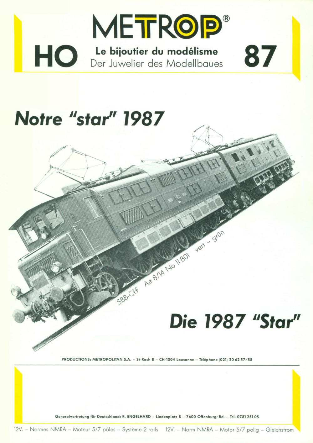 Metropolitan - Katalog 1987