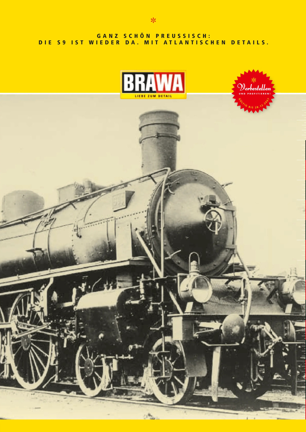 Brawa - Flyer Dampflok S9