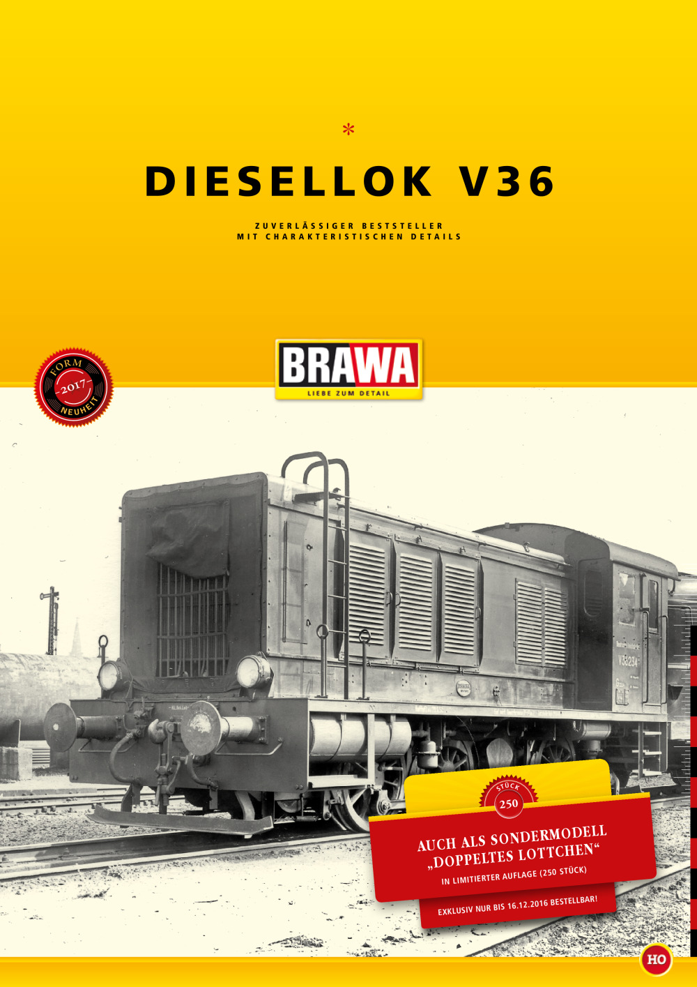 Brawa - Flyer Diesellok V36