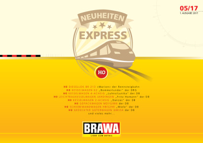 Neuheiten Express - 1. Ausgabe 2017 - Brawa