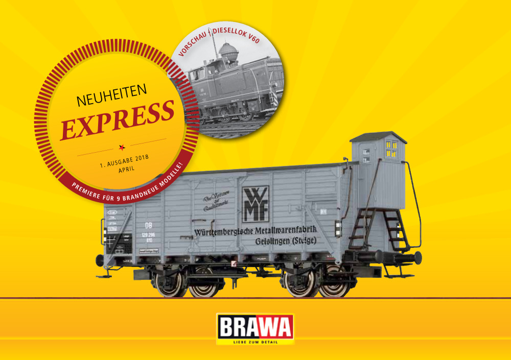 Brawa - Neuheiten Express - 1. Ausgabe 2018