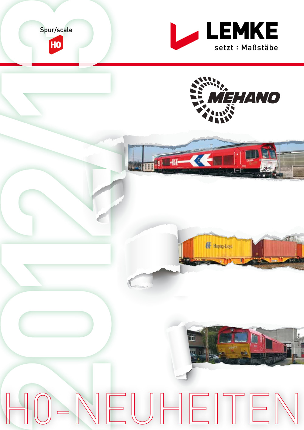 Lemke Collection / Mehano - H0-Neuheiten 2012-2013