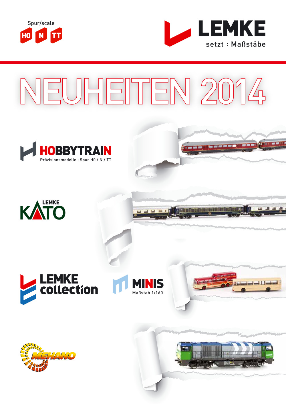Lemke Collection / Hobbytrain / KATO / Mehano - Neuheiten 2014