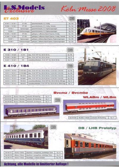Köln Messe 2008 - LS Models