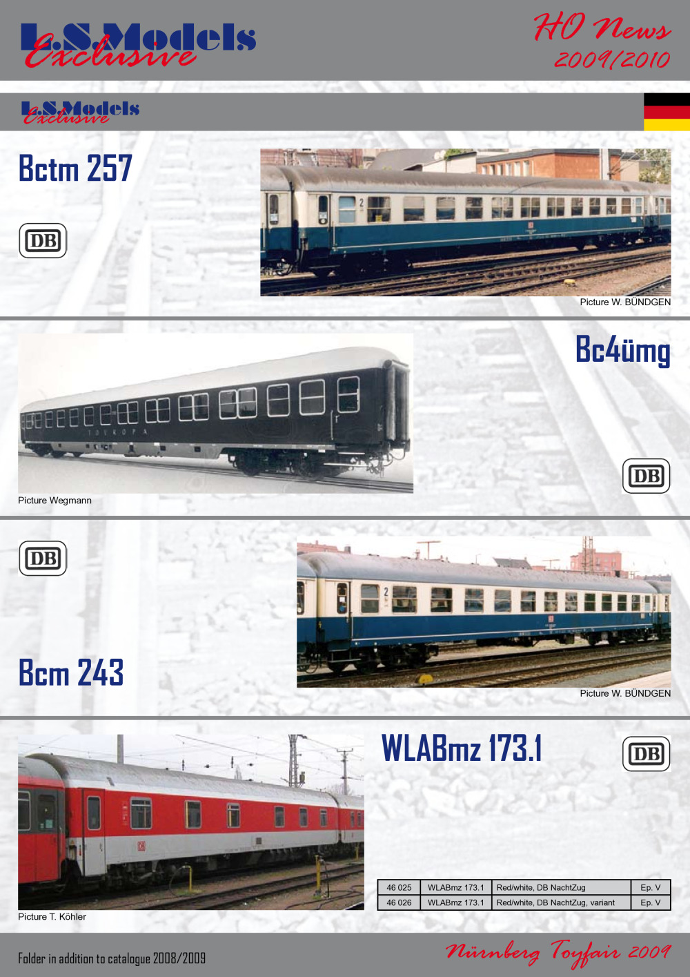 LS Models - Nürnberg Toyfare H0 News 2009-2010