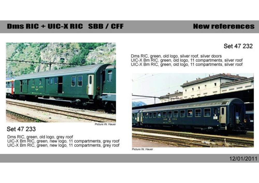 LS Models - SBB CFF FFS - Dms RIC + UIC-X