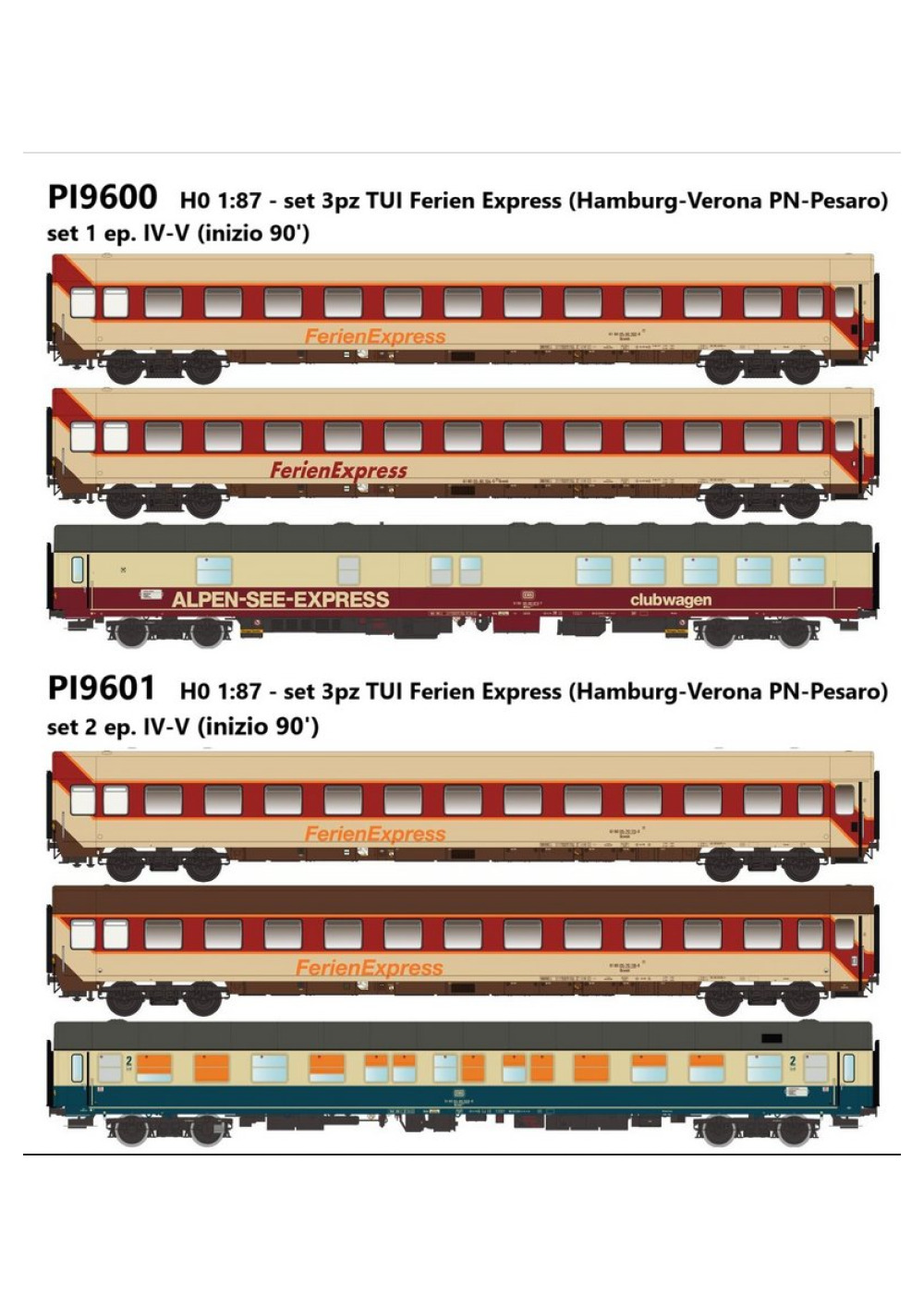 Pi.R.A.T.A. - TUI Ferien Express (Hamburg - Verona Porta Nuova - Pesaro)