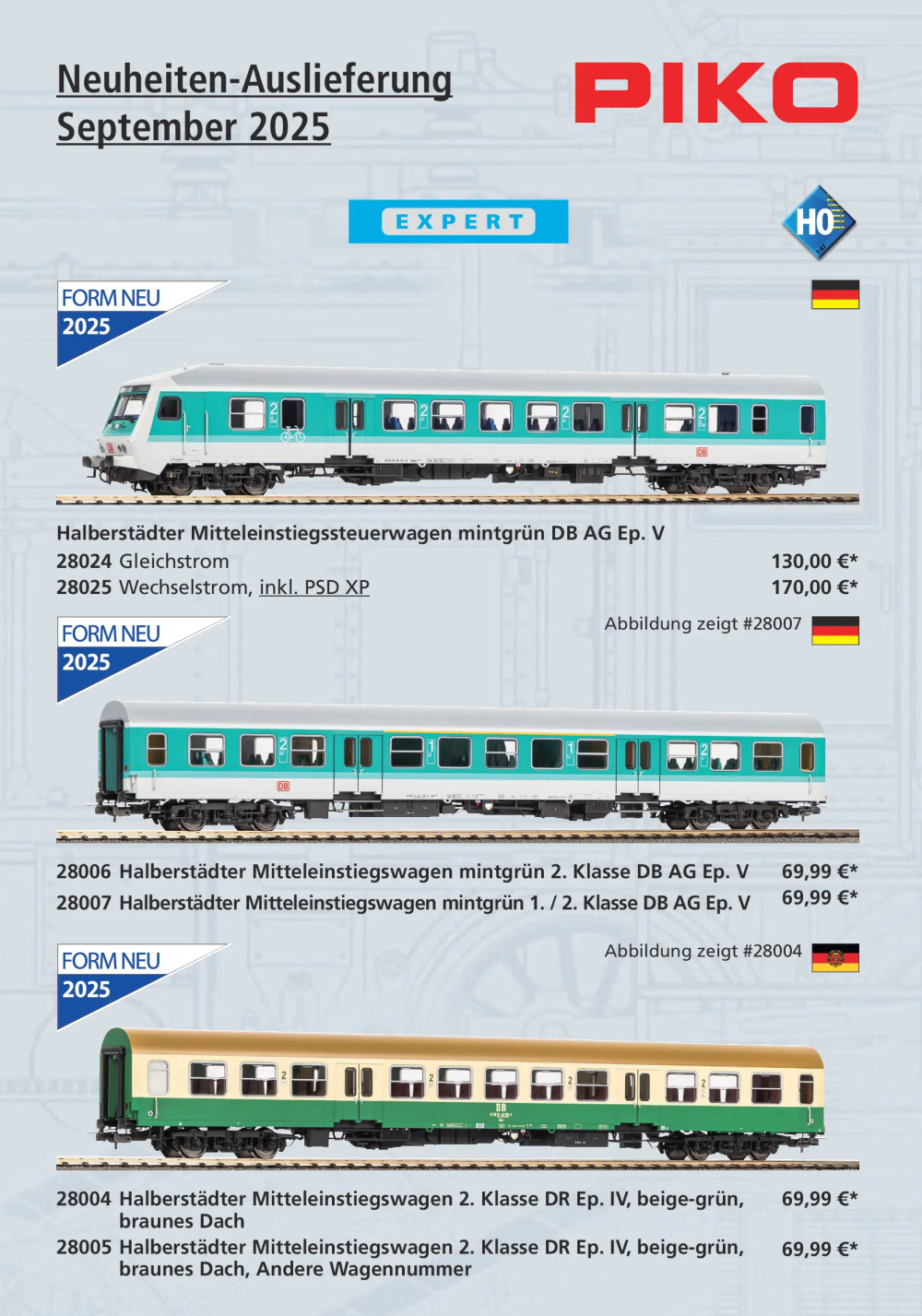 PIKO - Neuheiten-Auslieferung September 2025