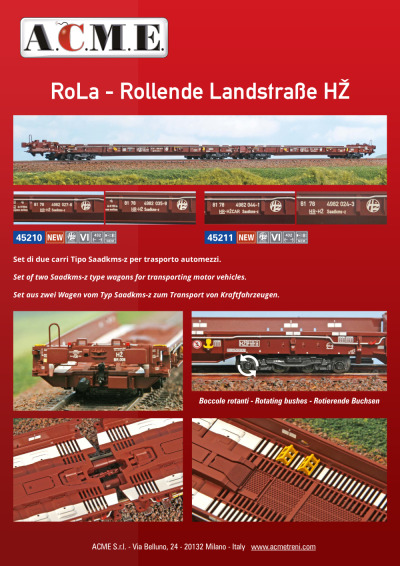 RoLa - Rollende Landstraße HŽ (ref. 45210 / 45211)