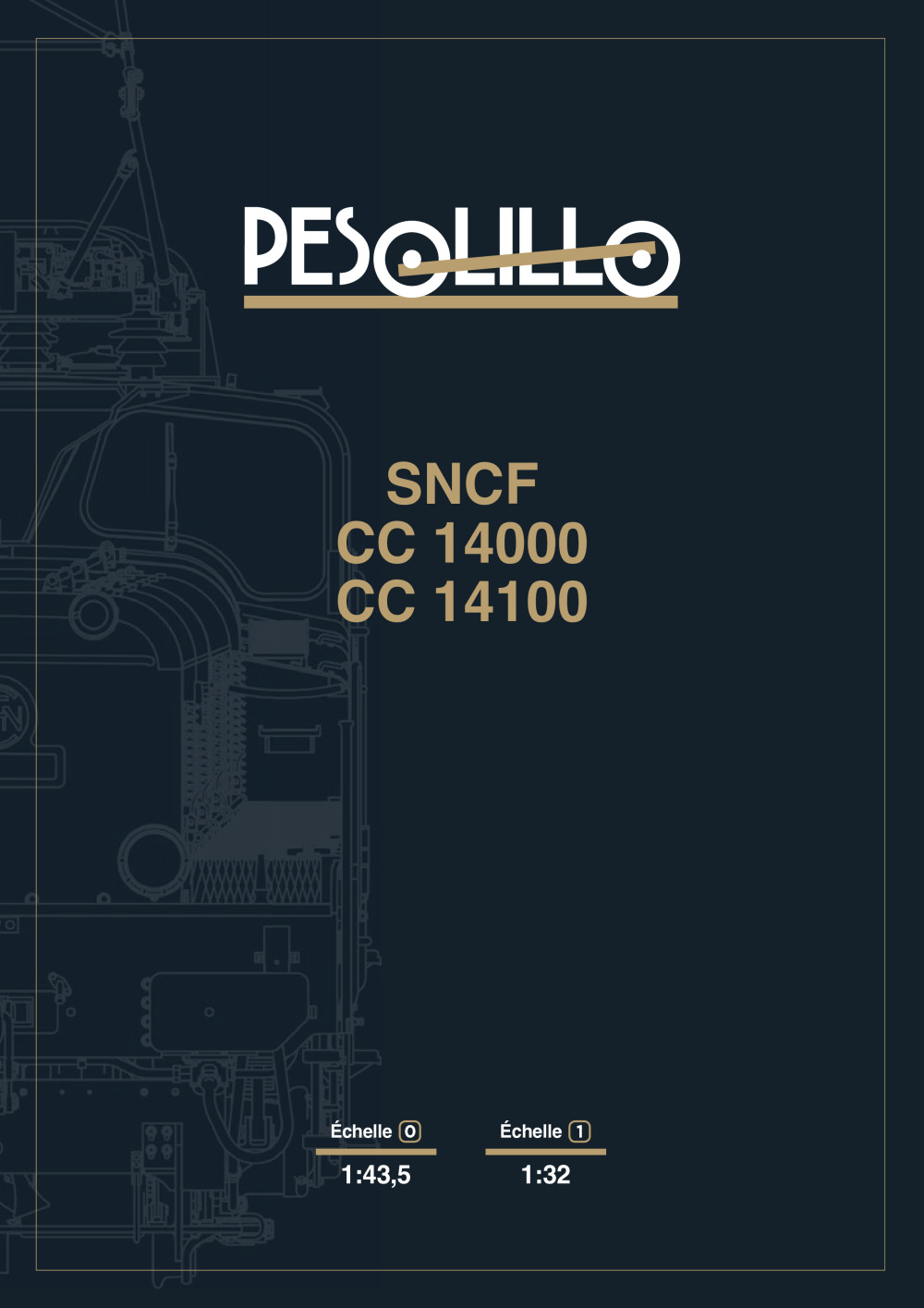 PESOLILLO - SNCF - CC 14000 / CC 14100