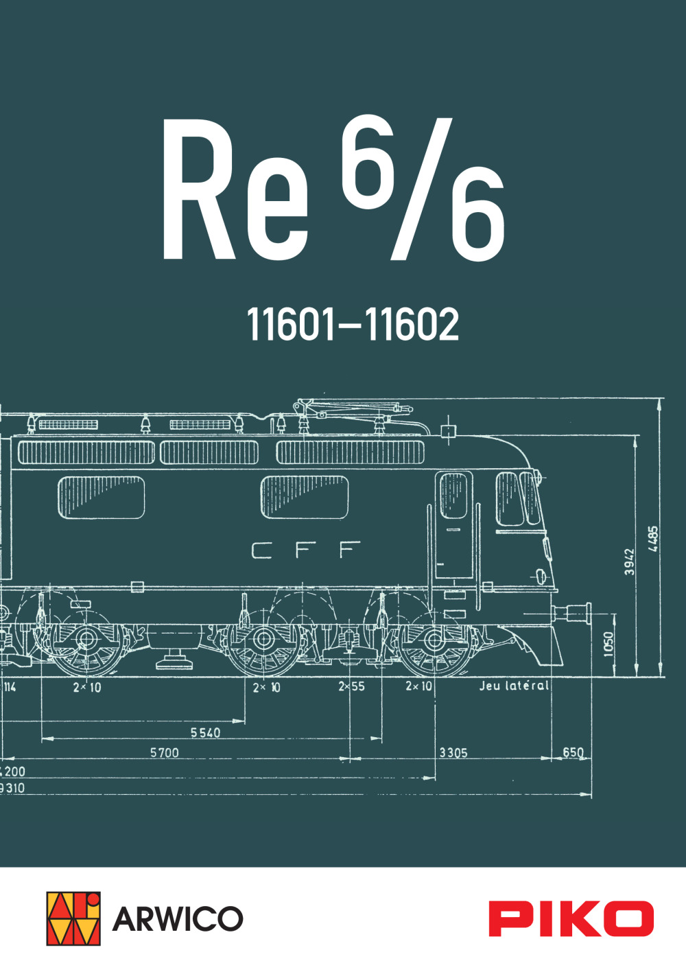 PIKO / Arwico - SBB CFF FFS - Re 6/6 11601 und 11602