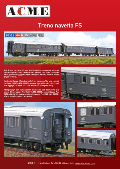 Treno navetta FS (ref. 55352)