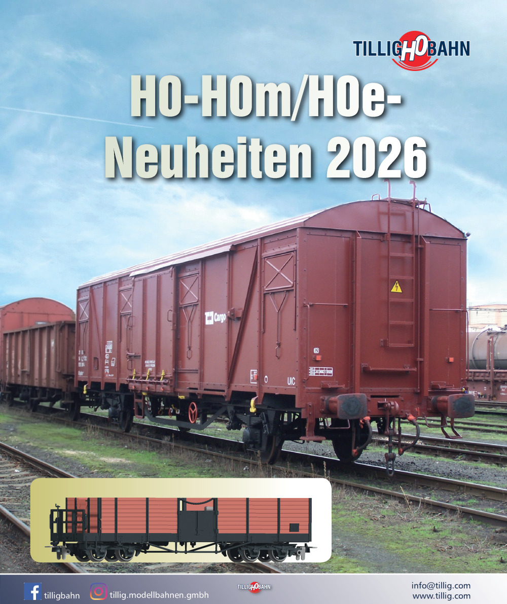 Tillig Bahn - Neuheiten 2026