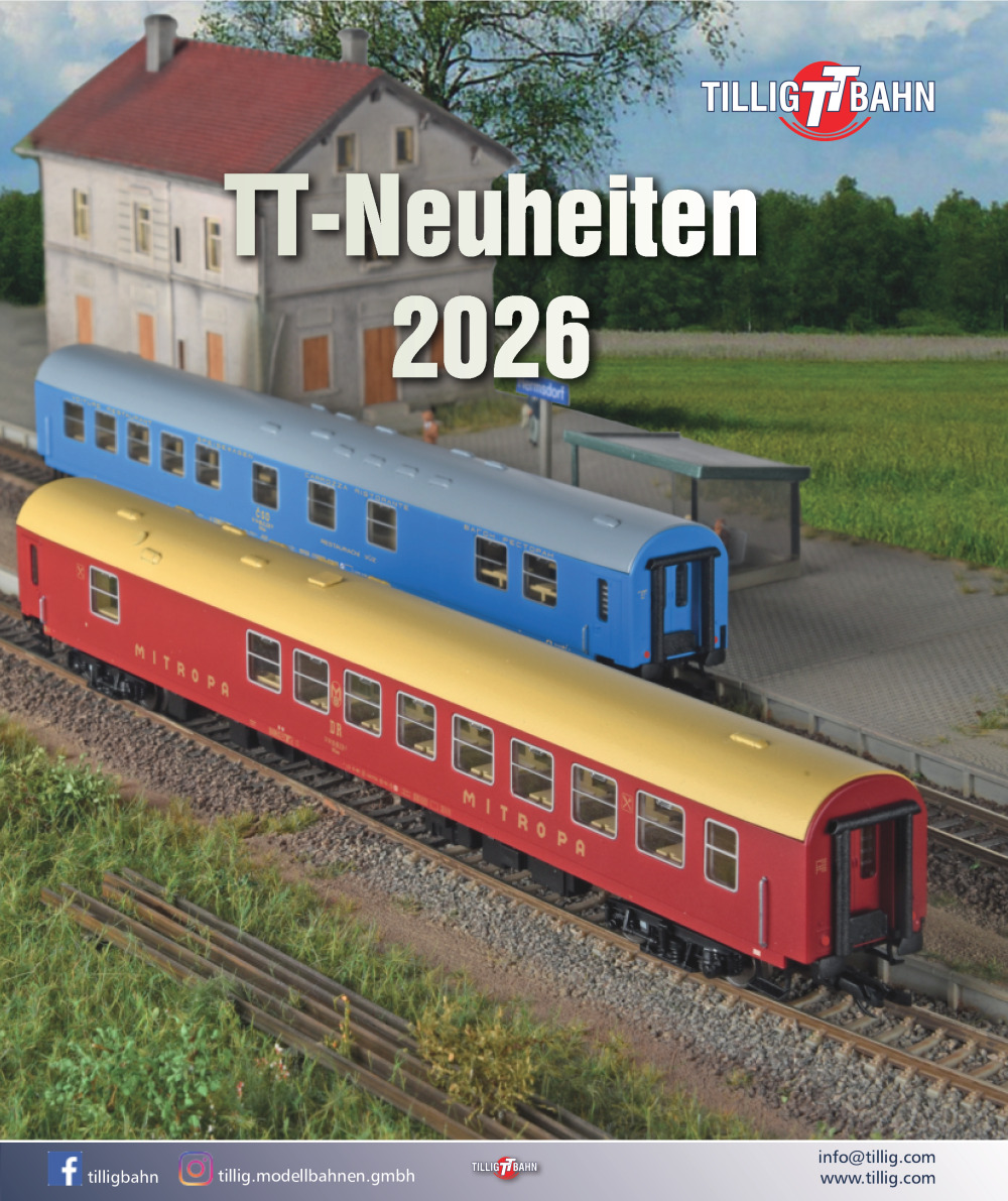 Tillig Bahn - Neuheiten 2026
