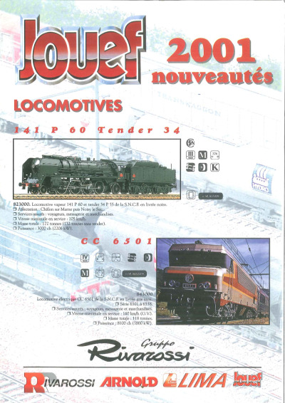 Nouveautés 2001 - Jouef