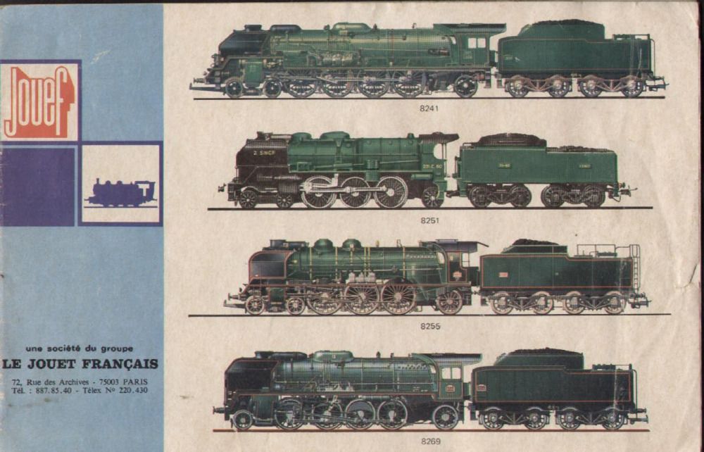 Jouef - Mini-catalogue 1976