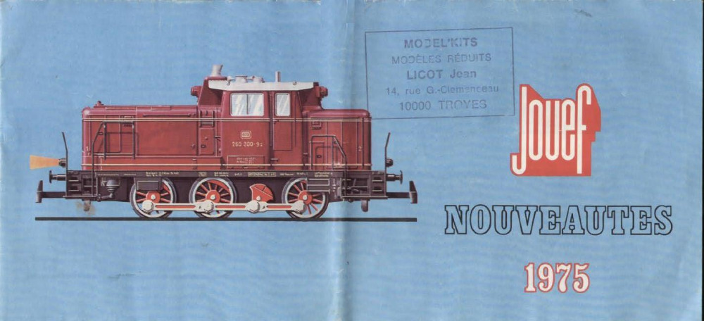 Jouef - Nouveautés 1975
