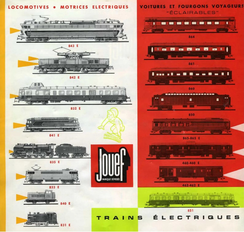 Jouef - Mini-catalogue 1968