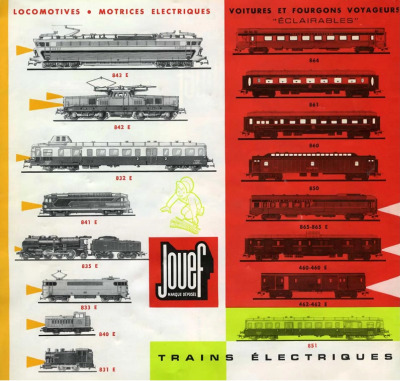 Mini-catalogue 1968 - Jouef