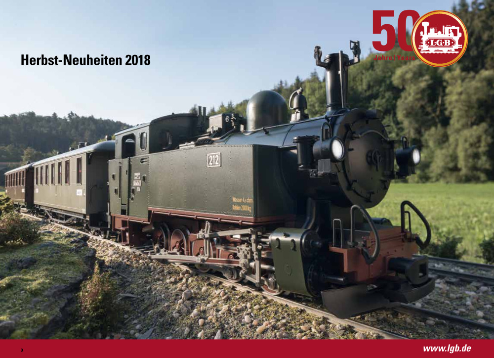 LGB - Herbst-Neuheiten 2018
