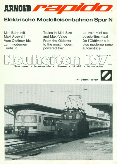 Neuheiten / New Items / Nouveautés 1971 - Arnold