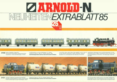 Neuheiten Extrablatt 1985 - Arnold