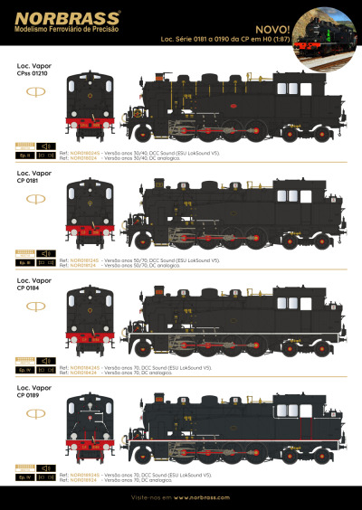 CP Class 0180 steam locomotive