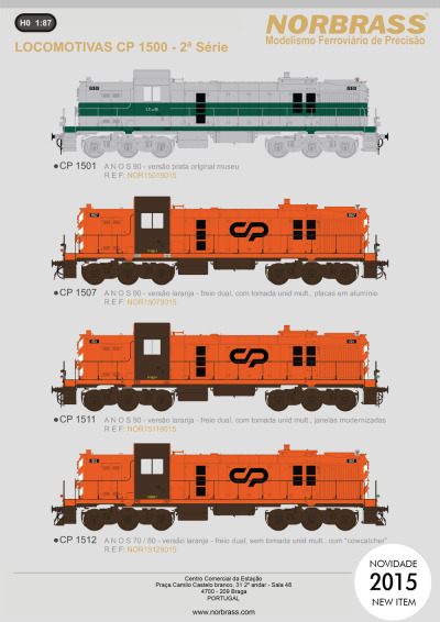 CP 1500 locomotives (2nd series)