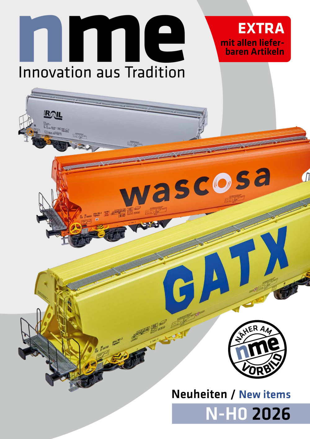 NME - Nürnberger ModellEisenbahnen - Neuheiten / New Items 2026