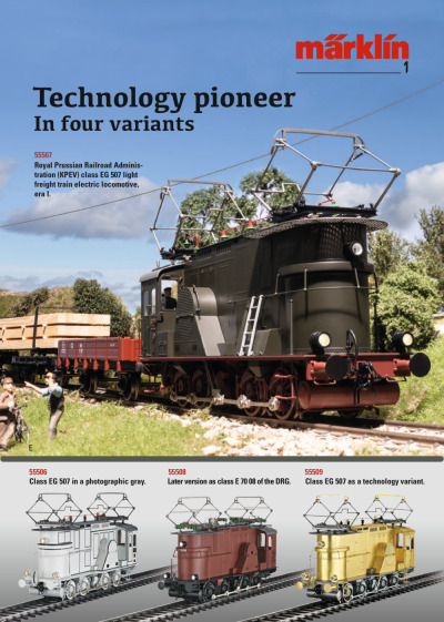 Royal Prussian Railroad Administration (KPEV) - Class EG 507 electric locomotive