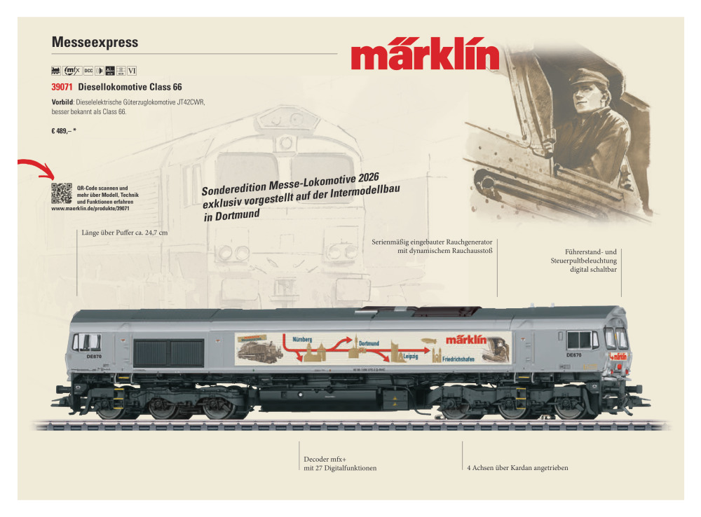 Märklin - Messe-Lokomotive 2026