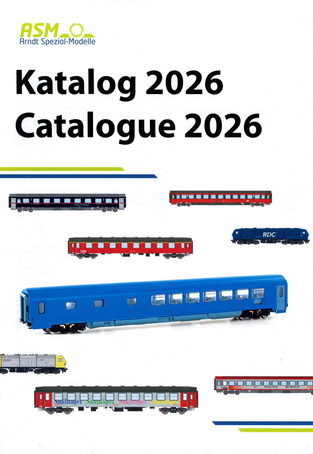 ASM - Arndt Spezial-Modelle - Katalog / Catalogue 2026