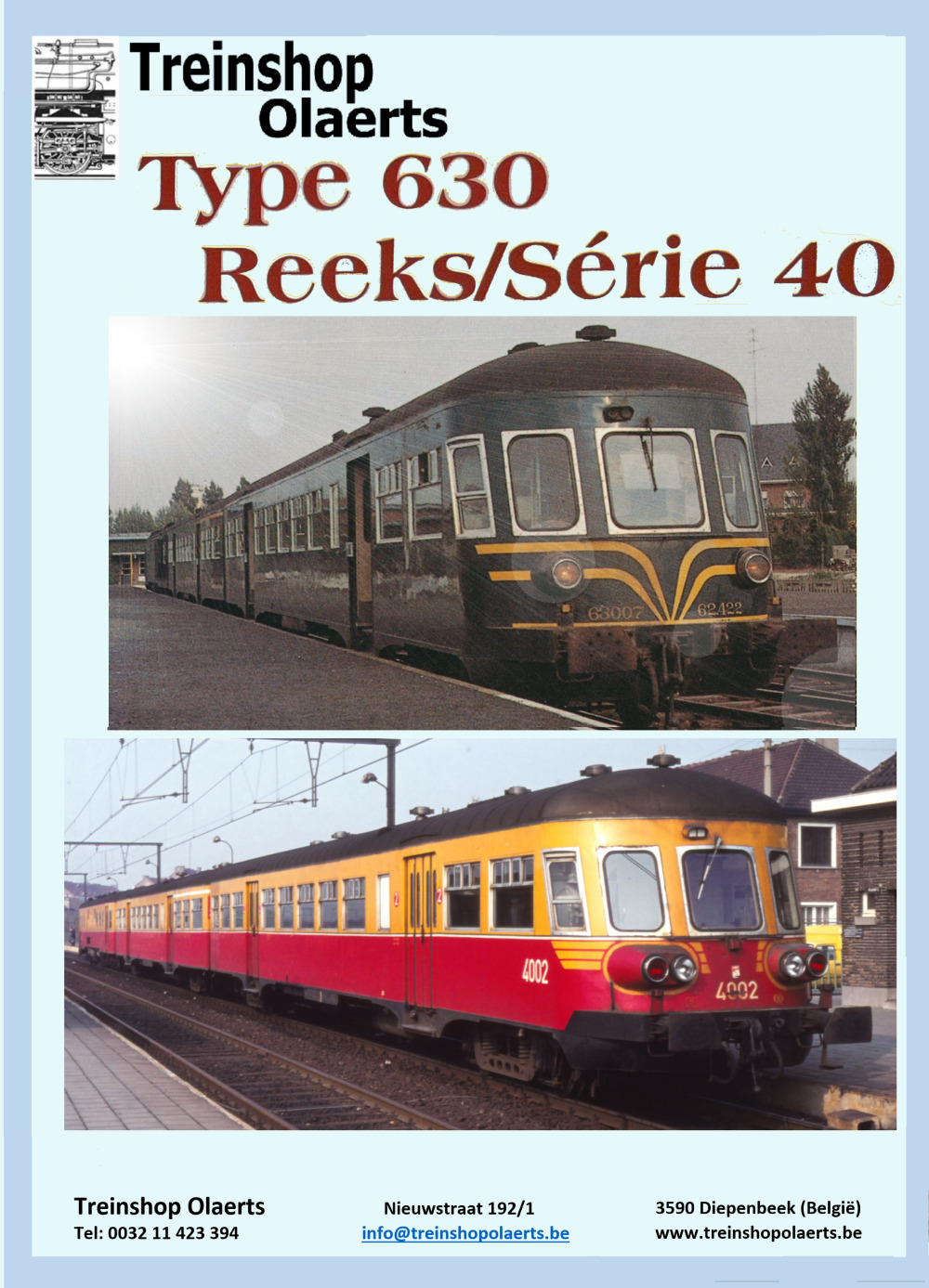 Treinshop Olaerts - SNCB Série 40 / NMBS Reeks 40