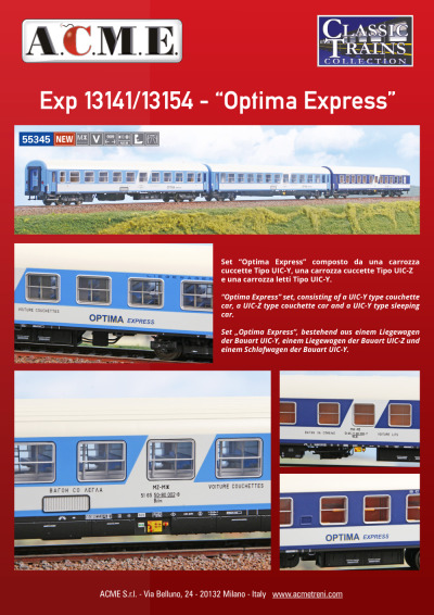 Exp 13141/13154 - "Optima Express" (ref. 55345)
