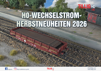 H0-Wechselstrom – Herbstneuheiten 2026