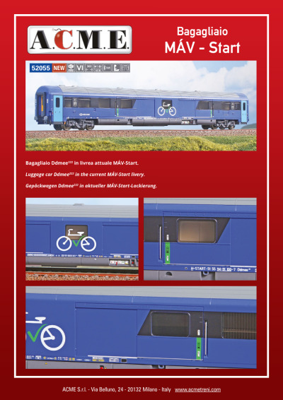 Bagagliaio MÁV-Start (ref. 52055)