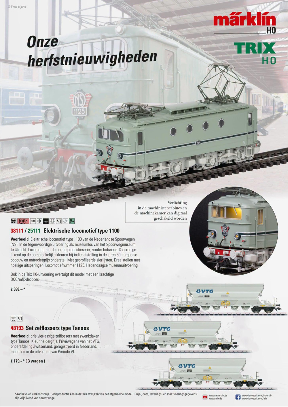 Märklin / Trix - Onze herfstnieuwigheden