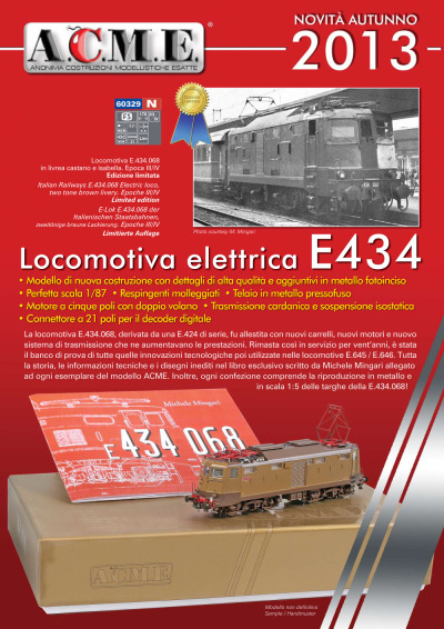 Novelties Autumn 2013 - ACME - Anonima Costruzioni Modellistiche Esatte
