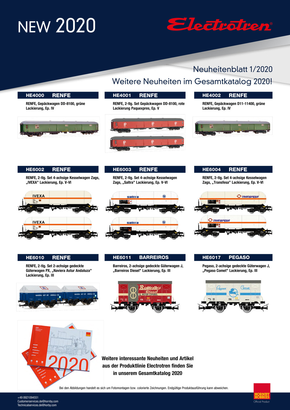 Electrotren - Novelties 2020