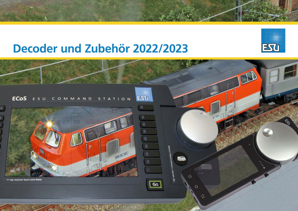 ESU - Decoders and accessories 2022/2023
