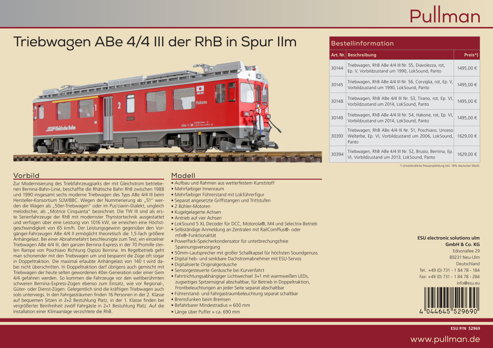 ESU - RhB - ABe 4/4 III