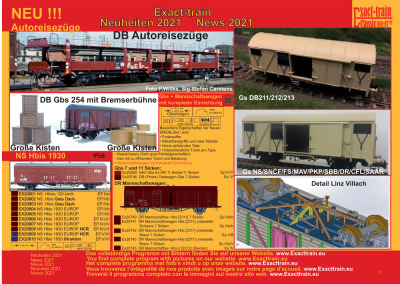 Novelties 2021 - Exact-train
