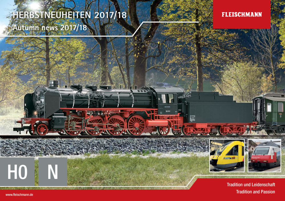 Fleischmann - Autumn news 2017/18 catalog