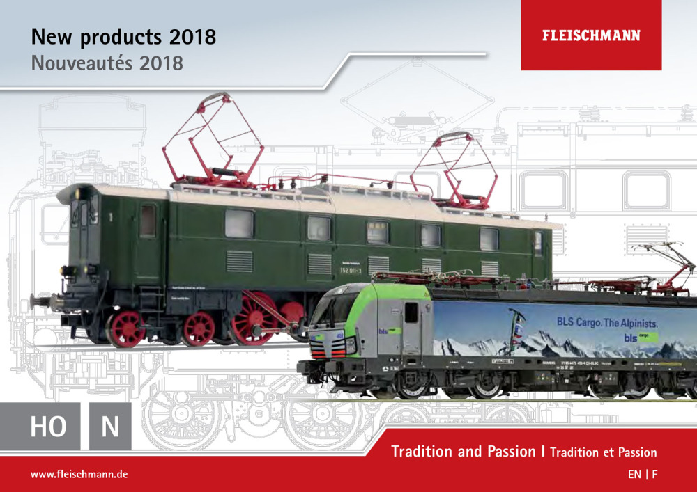 Fleischmann - Novelties 2018 catalog