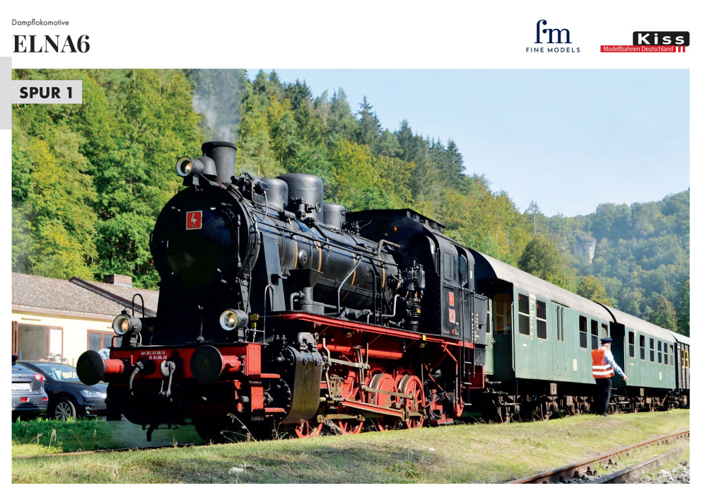 Kiss Modellbahnen Deutschland - ELNA6 steam locomotive