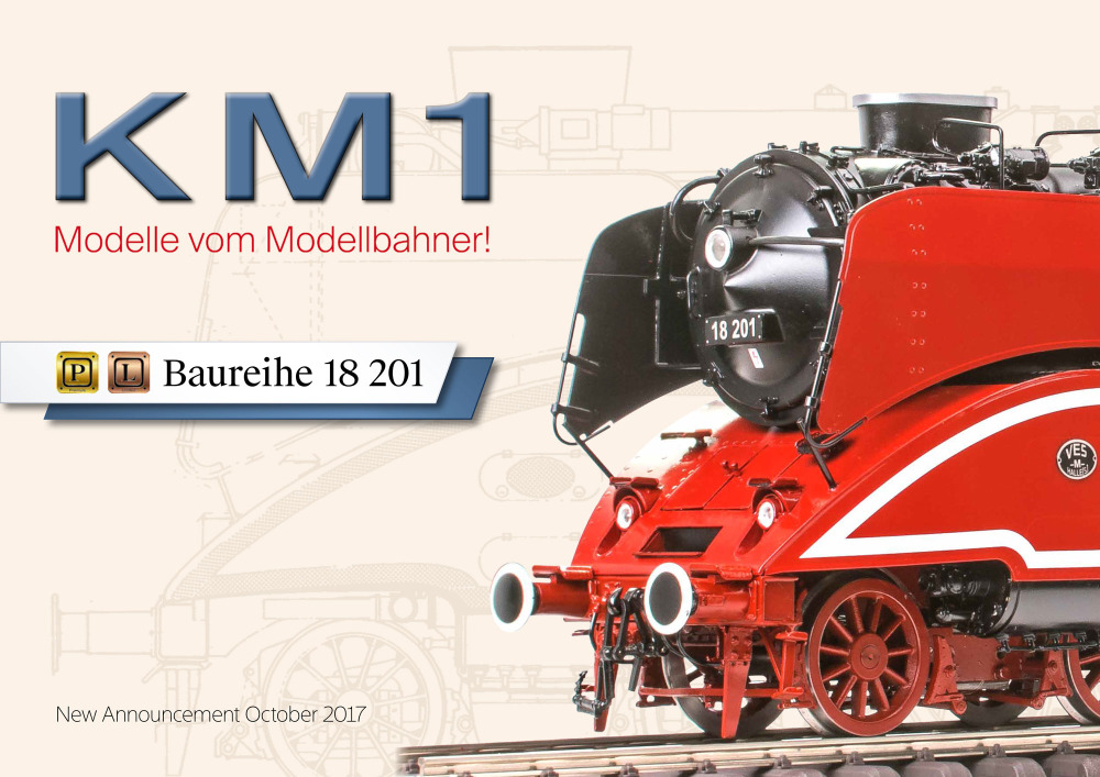 KM1 - 18 201 steam locomotive
