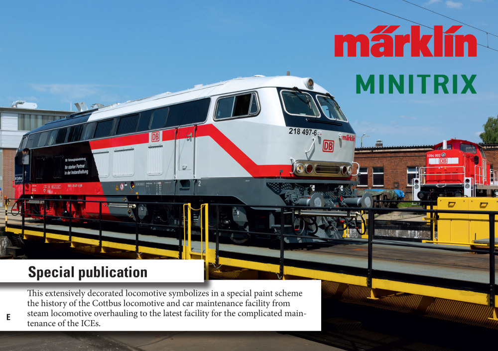 Märklin - DB - 218 497-6 diesel locomotive
